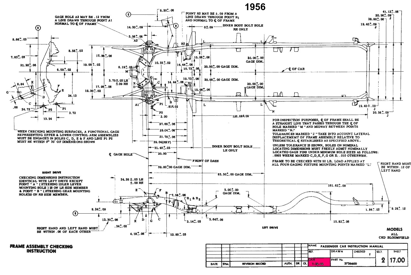 CHASSIS FRAME USA